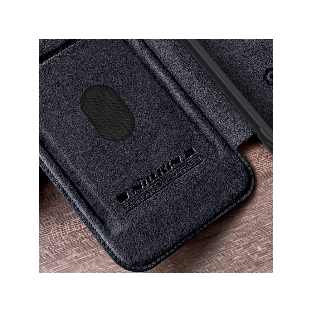 Hurtownia GSM - Etui z klapką Nillkin Qin Leather Pro z osłoną aparatu Apple iPhone 15 Pro Max černé - NLK1175 - {ean13} - Hurt