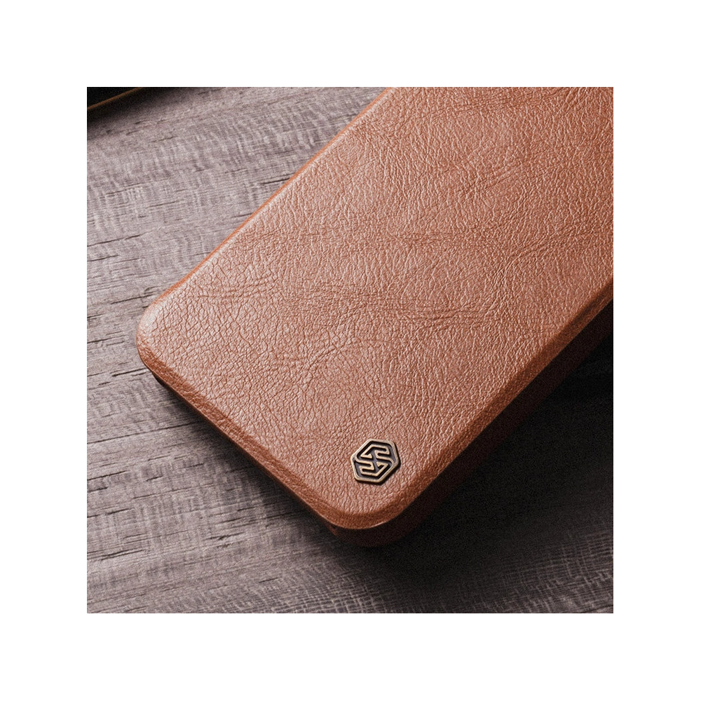 Hurtownia GSM - Etui z klapką Nillkin Qin Leather Pro z osłoną aparatu Apple iPhone 15 Pro Max černé - NLK1175 - {ean13} - Hurt