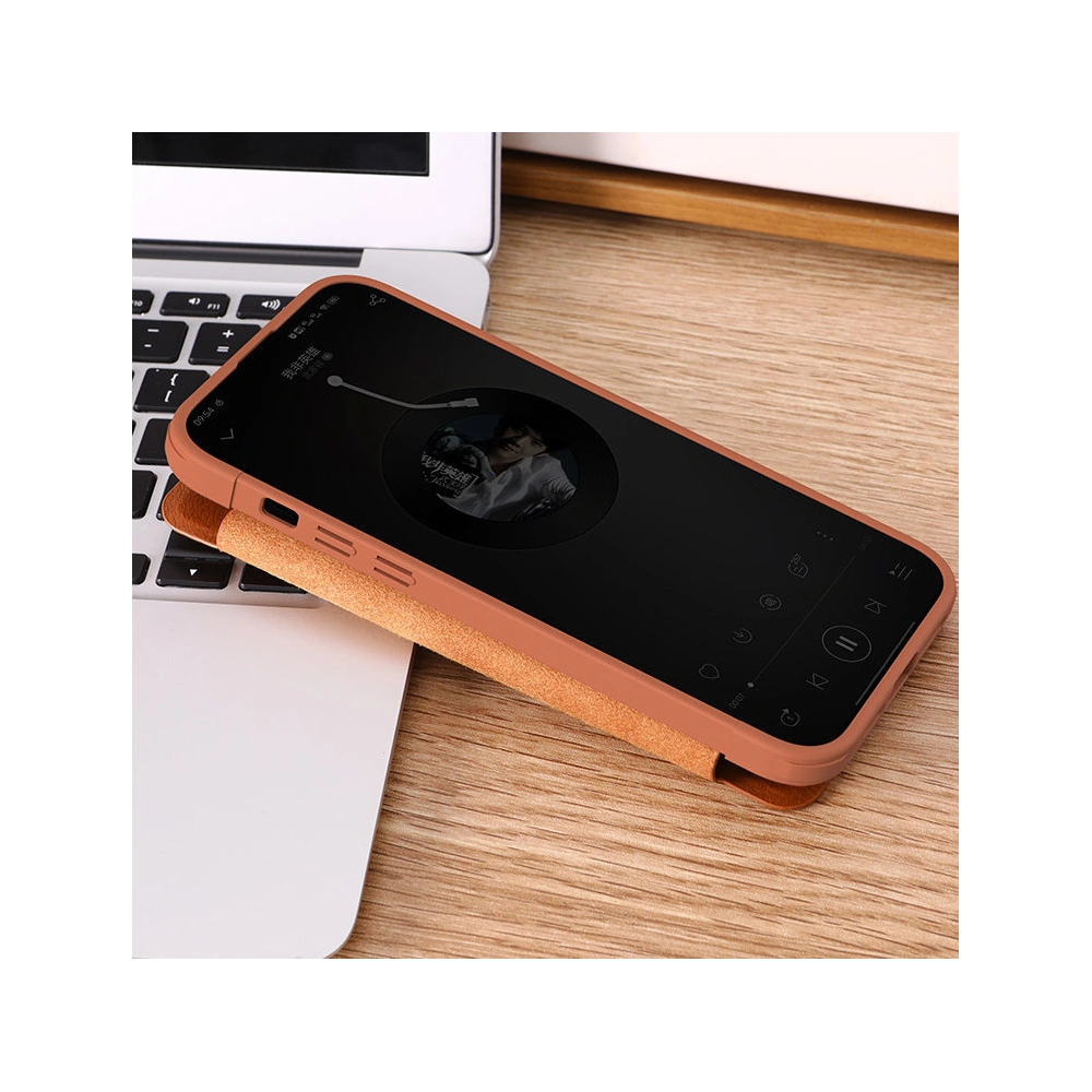 Hurtownia GSM - Etui z klapką Nillkin Qin Leather Pro z osłoną aparatu Apple iPhone 15 Pro Max černé - NLK1175 - {ean13} - Hurt
