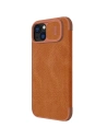 Hurtownia GSM - Etui z klapką Nillkin Qin Leather Pro z osłoną aparatu Apple iPhone 15 Plus / 14 Plus hnědé - NLK1176 - {ean13} - Hurt