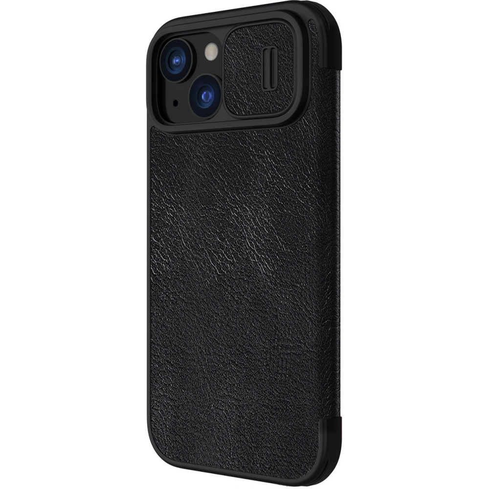 Hurtownia GSM - Etui z klapką Nillkin Qin Leather Pro z osłoną aparatu Apple iPhone 15 černé - NLK1181 - {ean13} - Hurt