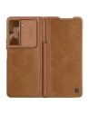 Hurtownia GSM - Etui z klapką Nillkin Qin Leather Pro z osłoną aparatu Samsung Galaxy Z Fold 5 brązowe - NLK1182 - {ean13} - Hurt