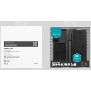 Wholesale Nillkin Qin Leather Pro with camera cover Samsung Galaxy Z Fold 5 brown - NLK1182 - {ean13} - Hurt