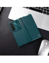 Hurtownia GSM - Etui cu capac Nillkin Qin Leather Pro cu protecție pentru cameră Samsung Galaxy Z Fold 5 aurie - NLK1183 - {ean13} - Hurt