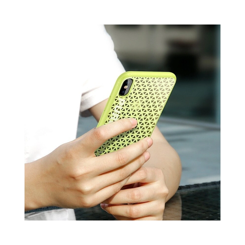 Wholesale Baseus Parkour Case do iPhone X / XS Green - BSU207GRN - {ean13} - Hurt