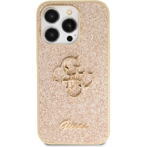Hurtownia GSM - Etui Guess GUHCP14LHG4SGD Apple iPhone 14 Pro hardcase Glitter Script Big 4G auriu/gold - GUE2767 - {ean13} - Hurt