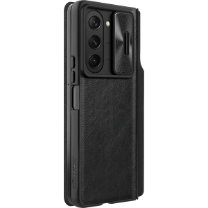 Wholesale Nillkin Qin Leather Pro with camera cover Samsung Galaxy Z Fold 5 black - NLK1184 - {ean13} - Hurt