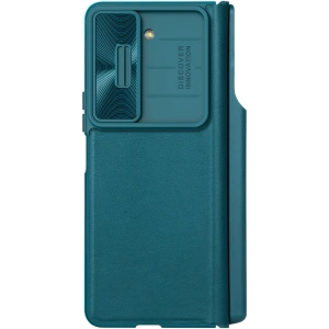 Hurtownia GSM - Etui cu clapetă Nillkin Qin Leather Pro cu protecție pentru cameră Samsung Galaxy Z Fold 5 verde - NLK1185 - {ean13} - Hurt