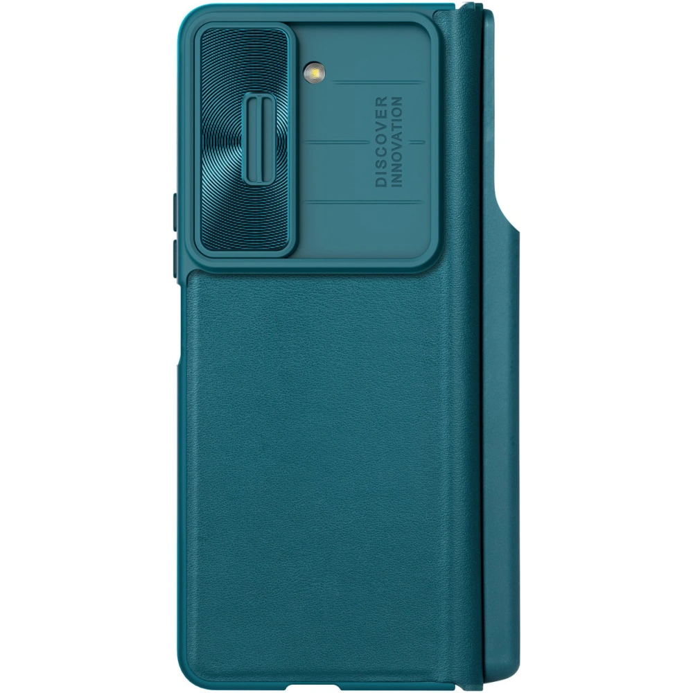 Hurtownia GSM - Etui z klapką Nillkin Qin Leather Pro z osłoną aparatu Samsung Galaxy Z Fold 5 zelené - NLK1185 - {ean13} - Hurt