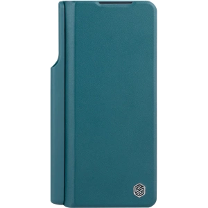 Hurtownia GSM - Etui cu clapetă Nillkin Qin Leather Pro cu protecție pentru cameră Samsung Galaxy Z Fold 5 verde - NLK1185 - {ean13} - Hurt