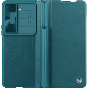 Wholesale Nillkin Qin Leather Pro with camera cover Samsung Galaxy Z Fold 5 green - NLK1185 - {ean13} - Hurt