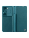 Hurtownia GSM - Etui z klapką Nillkin Qin Leather Pro z osłoną aparatu Samsung Galaxy Z Fold 5 zelené - NLK1185 - {ean13} - Hurt