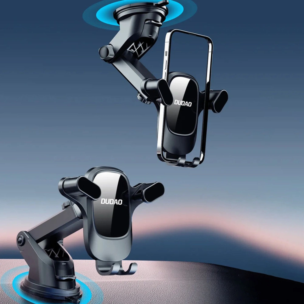 Wholesale Dudao F5 Pro cockpit gravity car mount black - DDA271 - {ean13} - Hurt