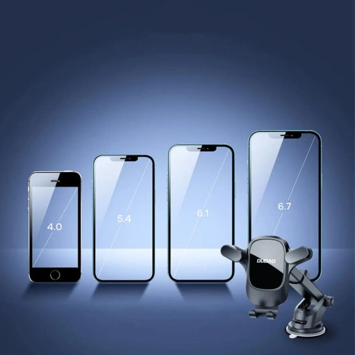 Uchwyt samochodowy grawitacyjny na kokpit Dudao F5 Pro czarny