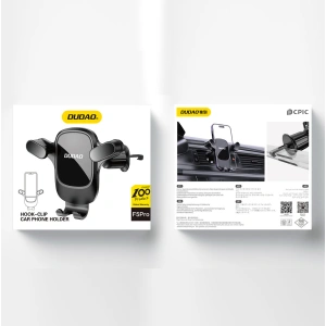 Hurtownia GSM - Upevnění do auta gravitační na mřížku ventilace Dudao F5 Pro černé - DDA272 - {ean13} - Hurt