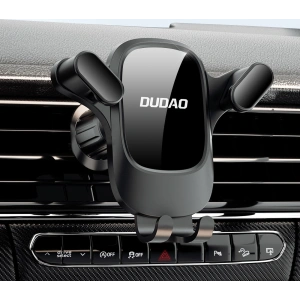 Hurtownia GSM - Ușă de mașină gravitațională pentru grila de ventilație Dudao F5 Pro negru - DDA272 - {ean13} - Hurt