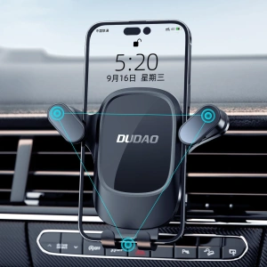 Wholesale Dudao F5 Pro gravity car holder mount air vent black - DDA272 - {ean13} - Hurt