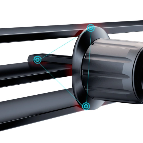 Uchwyt samochodowy grawitacyjny na kratkę wentylacyjną Dudao F5 Pro czarny