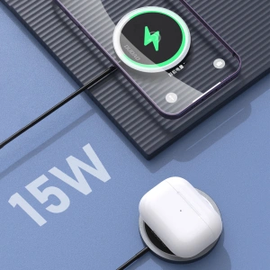 Hurtownia GSM - Indukční nabíječka Dudao A12XS MagSafe USB-C, 15W černá - DDA273 - {ean13} - Hurt