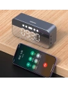 Hurtownia GSM - Bezdrátový reproduktor Dudao Y17 hodinky, budík, 1200mAh, AUX, FM, BT 5.3 stříbrný - DDA277 - {ean13} - Hurt