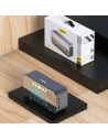 Hurtownia GSM - Bezdrátový reproduktor Dudao Y17 hodinky, budík, 1200mAh, AUX, FM, BT 5.3 stříbrný - DDA277 - {ean13} - Hurt