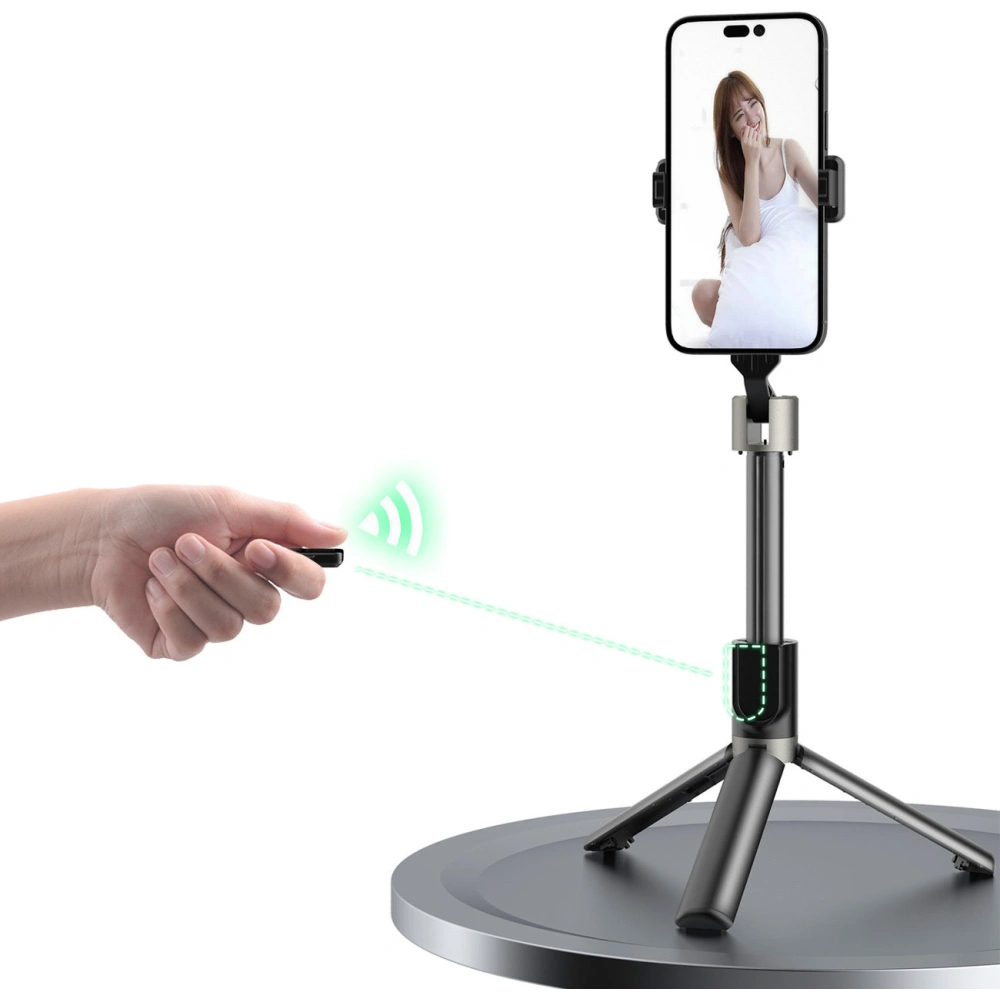 Wholesale Dudao F18W selfie stick and tripod BT remote control white - DDA278 - {ean13} - Hurt