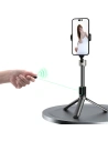 Wholesale Dudao F18B selfie stick and tripod BT remote control black - DDA279 - {ean13} - Hurt