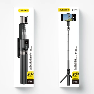 Hurtownia GSM - Selfie-Stick und Stativ Dudao F18B Pilot BT schwarz - DDA279 - {ean13} - Hurt