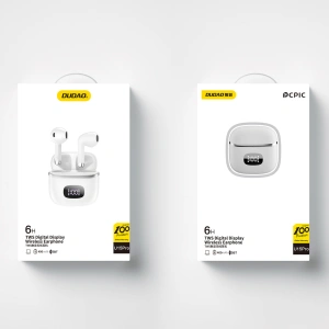Hurtownia GSM - Bezdrátová sluchátka Dudao U15 Pro TWS Bluetooth 5.3 bílé - DDA280 - {ean13} - Hurt