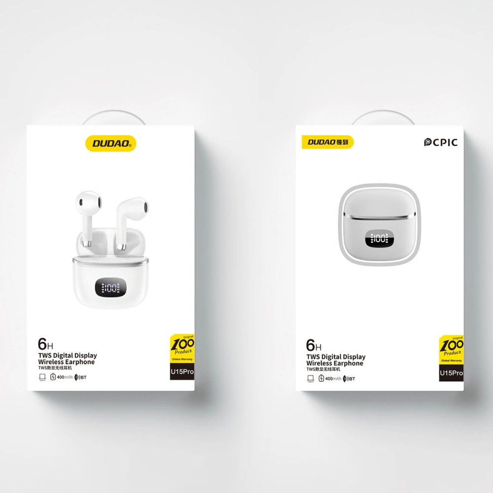 Hurtownia GSM - Kabellose Kopfhörer Dudao U15 Pro TWS Bluetooth 5.3 weiß - DDA280 - {ean13} - Hurt