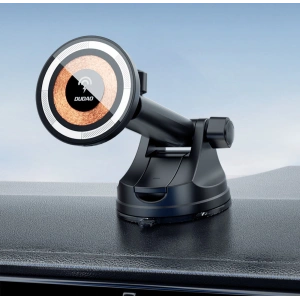 Hurtownia GSM - Magnetický automobilový držák Dudao F12MAX+ s indukční nabíječkou na palubní desku MagSafe 15W černý - DDA284 - {ean13} - Hurt