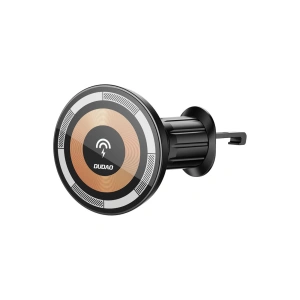 Hurtownia GSM - Magnetický automobilový držák Dudao F12MAX s indukční nabíječkou na ventilační mřížku MagSafe 15W černý - DDA285 - {ean13} - Hurt