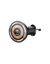 Magnetischer Autohalter Dudao F12MAX mit induktiver Ladestation für MagSafe 15W Lüftungsgitter schwarz