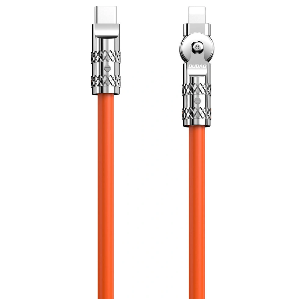 Hurtownia GSM - Kabel kątový Dudao L24CL USB-C / Lightning 30W, 1m oranžový - DDA287 - {ean13} - Hurt