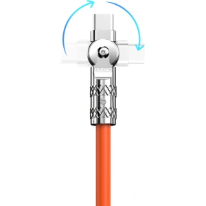 Hurtownia GSM - Kabel kątový Dudao L24CL USB-C / Lightning 30W, 1m oranžový - DDA287 - {ean13} - Hurt