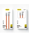 Hurtownia GSM - Kabel kątový Dudao L24CL USB-C / Lightning 30W, 1m oranžový - DDA287 - {ean13} - Hurt