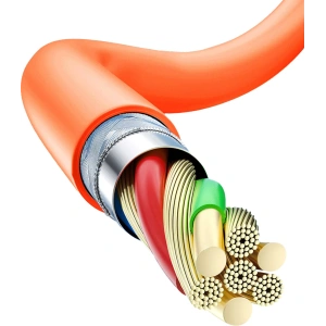 Hurtownia GSM - Kabel kątový Dudao L24CL USB-C / Lightning 30W, 1m oranžový - DDA287 - {ean13} - Hurt