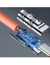 Hurtownia GSM - Kabel kątový Dudao L24CC USB-C / USB-C 120W, 1m oranžový - DDA288 - {ean13} - Hurt