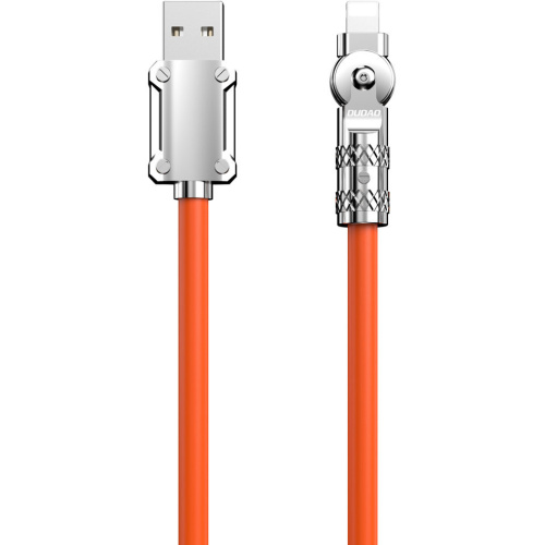 Dudao Distributor - 6973687248383 - DDA289 - Dudao L24AL USB-A / Lightning angle cable 30W, 1 m orange - B2B homescreen