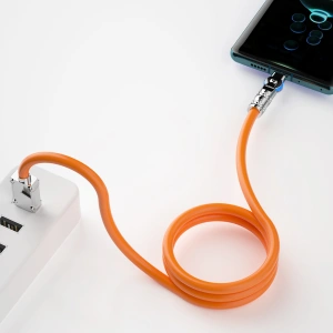 Hurtownia GSM - Kabel úhlový Dudao L24AL USB-A / Lightning 30W, 1 m oranžový - DDA289 - {ean13} - Hurt