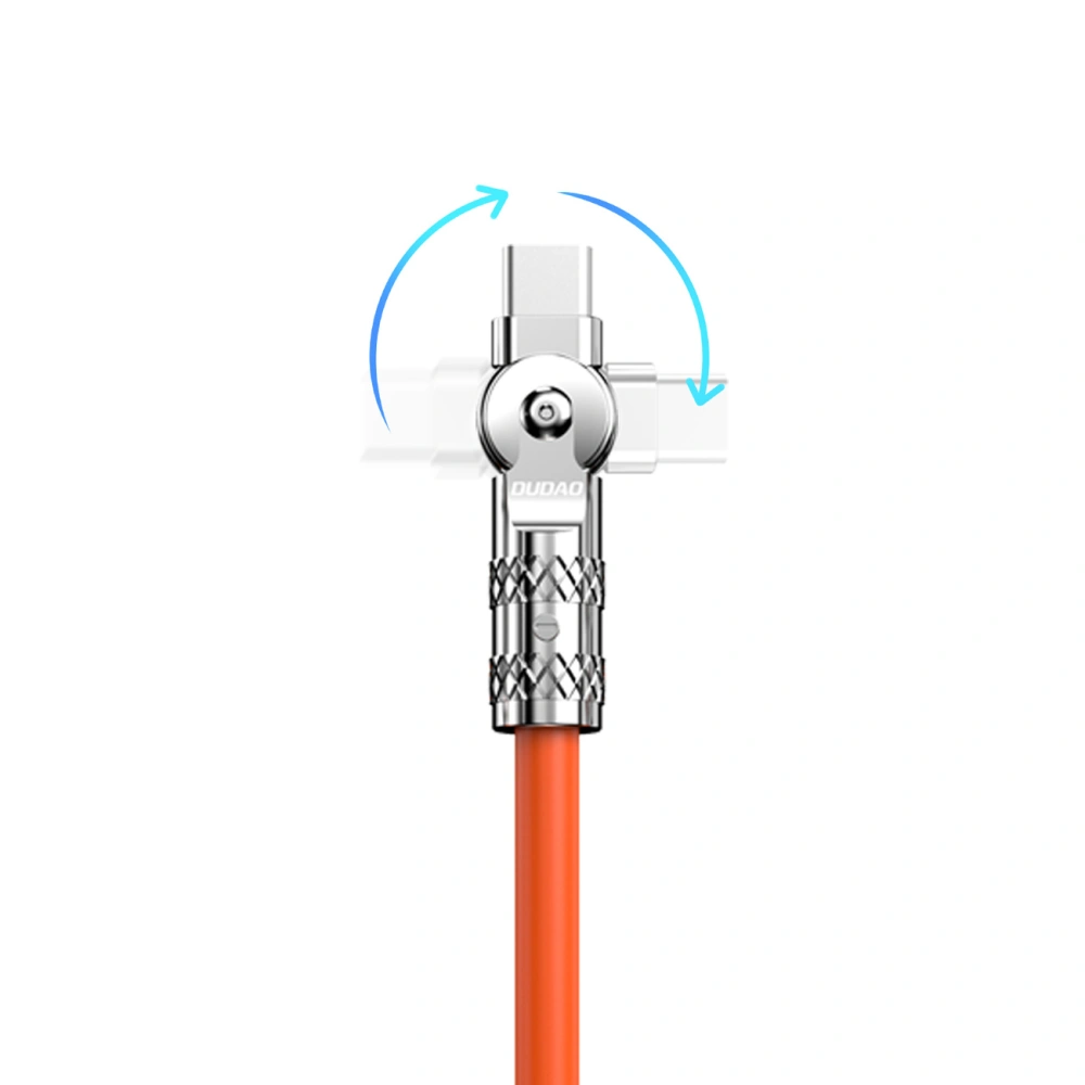 Hurtownia GSM - Cablul unghiular Dudao L24AL USB-A / Lightning 30W, 1 m portocaliu - DDA289 - {ean13} - Hurt