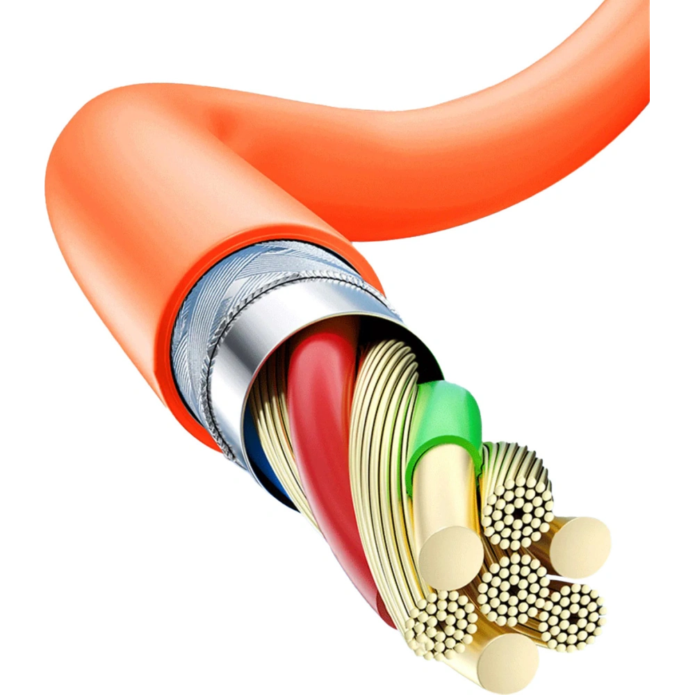 Hurtownia GSM - Kabel kątowy Dudao L24AC USB-A / USB-C 120W, 1m orange - DDA290 - {ean13} - Hurt