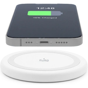 Hurtownia GSM - Indukční nabíječka PURO Wireless Charging Station QI 10W (bílá) - PUR725 - {ean13} - Hurt