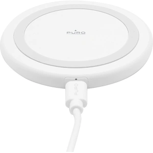 Hurtownia GSM - PURO Vezeték nélküli Töltőállomás QI 10W (fehér) - PUR725 - {ean13} - Hurt