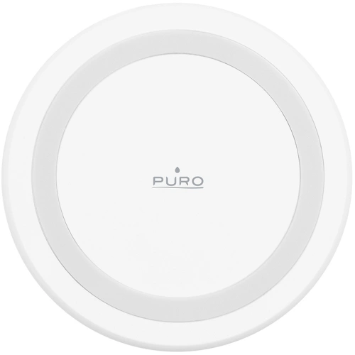 Ładowarka indukcyjna PURO Wireless Charging Station QI 10W (biała)