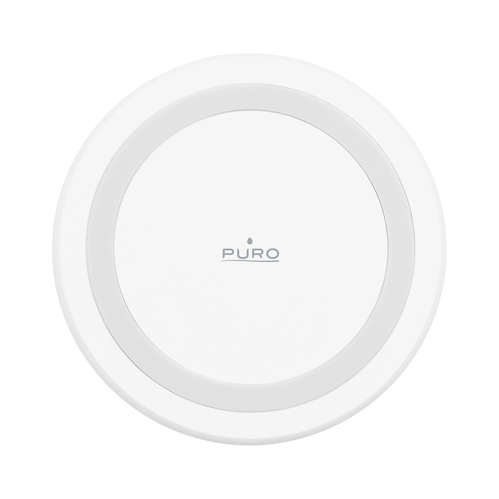Hurtownia GSM - Indukční nabíječka PURO Wireless Charging Station QI 10W (bílá) - PUR725 - {ean13} - Hurt
