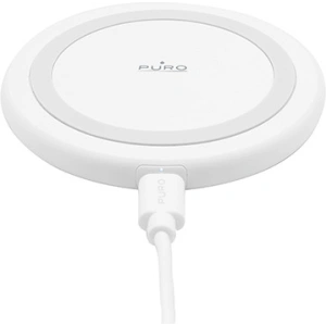 Hurtownia GSM - PURO Vezeték nélküli Töltőállomás QI 10W (fehér) - PUR725 - {ean13} - Hurt