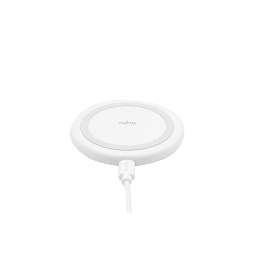 Ładowarka indukcyjna PURO Wireless Charging Station QI 10W (biała)