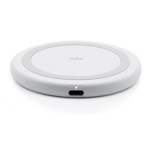 Ładowarka indukcyjna PURO Wireless Charging Station QI 10W (biała)