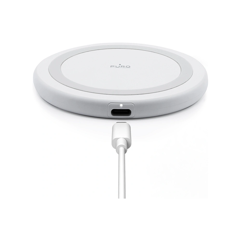 Hurtownia GSM - Indukční nabíječka PURO Wireless Charging Station QI 10W (bílá) - PUR725 - {ean13} - Hurt